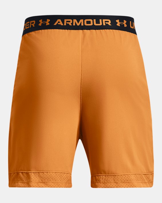 Shorts UA Vanish Woven 15 cm da uomo, Orange, pdpMainDesktop image number 6